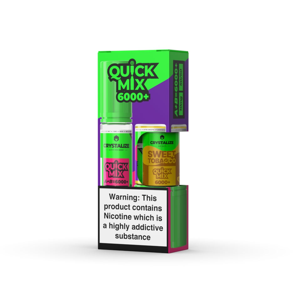 Sweet Tobacco Quick Mix 20ml By Crystalize - Ape Vapes