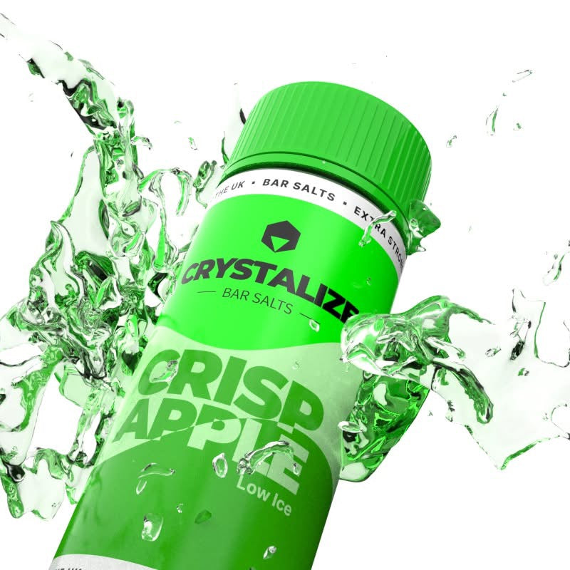 Crystalize Bar Salts Crisp Apple Low Iceisle of wight splash