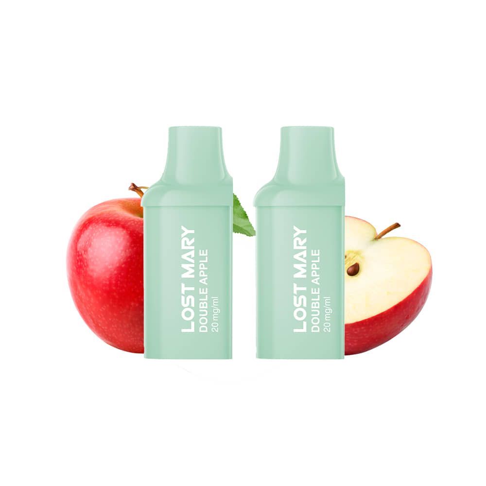 Double Apple BM600 Prefilled Pods 2 Pack by Lost Mary - Ape Vapes