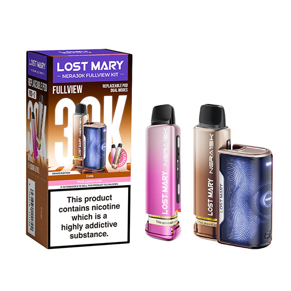 Drinks Edition Nera 30k Prefilled Kit Lost Mary -Ape Vapes