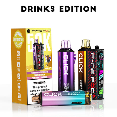 Drinks Edition Pyne Pod Click 50K Vape Kit - Ape Vapes