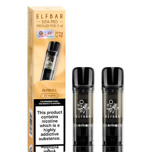 Elfbull Elfa Pro Pre-Filled Pods (2 Pack) - Ape Vapes
