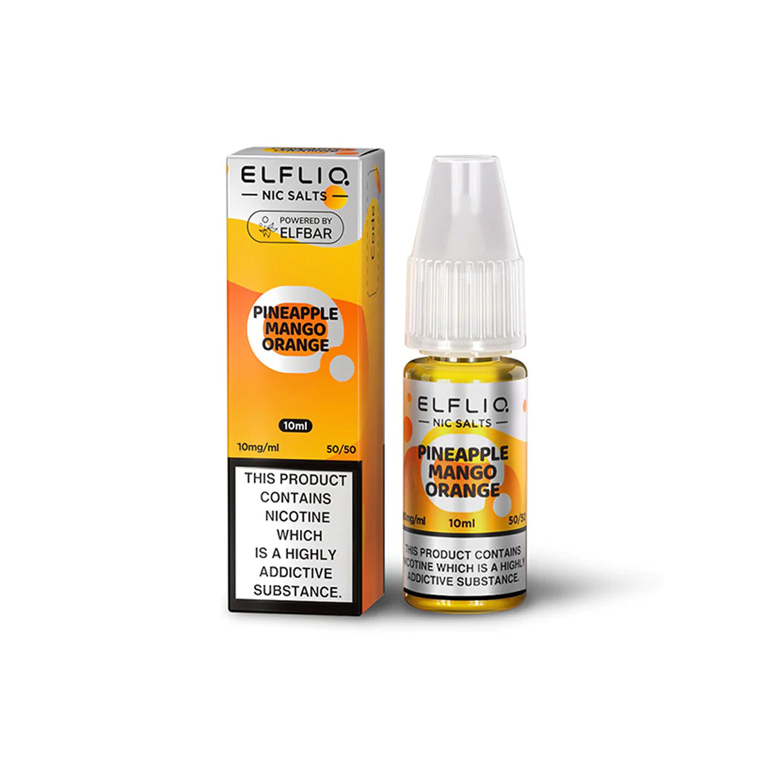 Pineapple Mango Orange Nic Salt by Elf Bar Elfliq - Ape Vapes