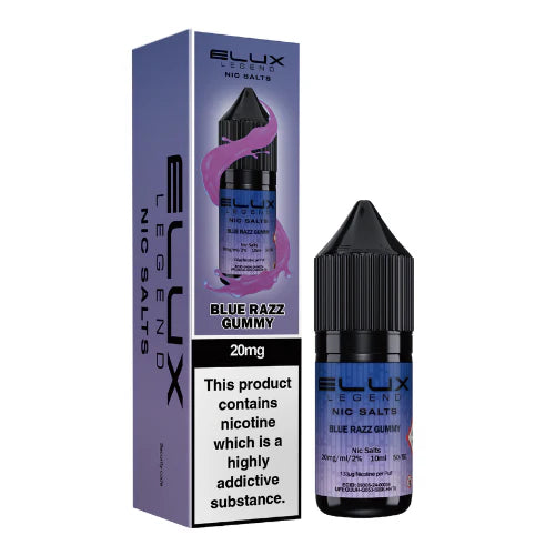 Blue Razz Gummy Nic Salt by Elux Legend - Ape Vapes