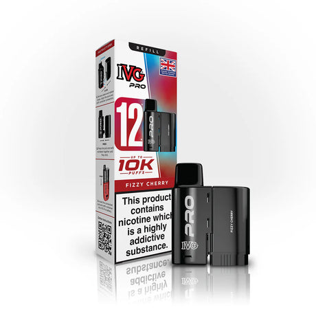Fizzy Cherry IVG Pro 12 Replacement Prefilled Pod by IVG - Ape Vapes