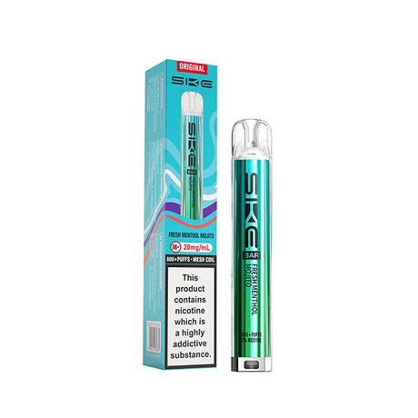 Fresh Menthol Mojito SKE Bar 600 Pre Filled Pod Kit - Ape Vapes