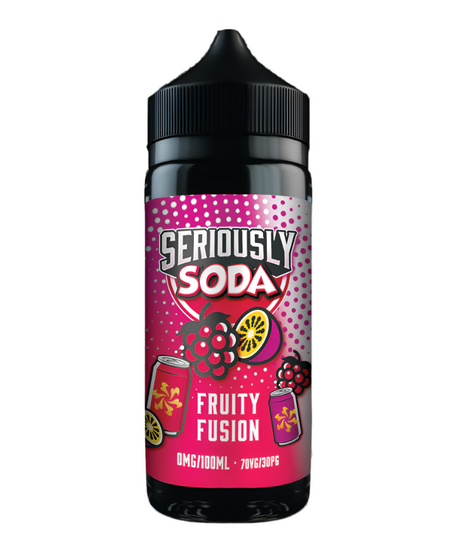Fruity Fusion 100ml Shortfill by Seriously Soda - Ape Vapes