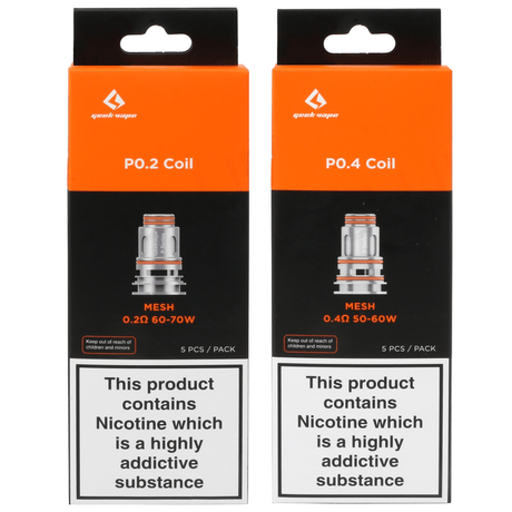 P Series Replacement Coils by GeekVape - 5 Pack - Ape Vapes