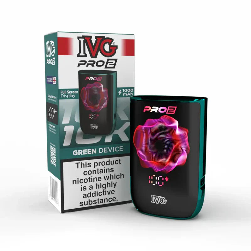 Green IVG Pro 2 Pod Kit (Device Only) - Ape Vapes