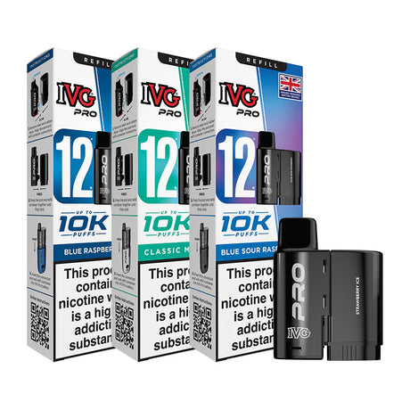 Group Image IVG Pro 12 Replacement Prefilled Pod by IVG - Ape Vapes
