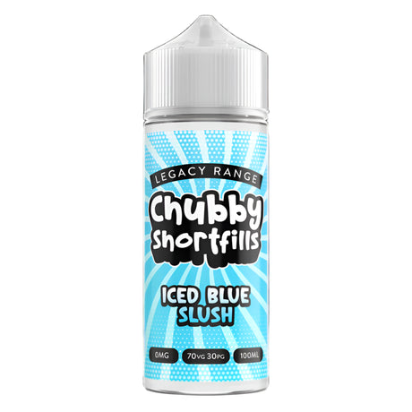 Iced Blue Slush 100ml Shortfill by Chubby Shortfill Legacy Range - Ape Vapes