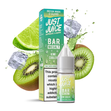 Kiwi Cooler 10ml Nic Salt by Just Juice - Ape Vapes