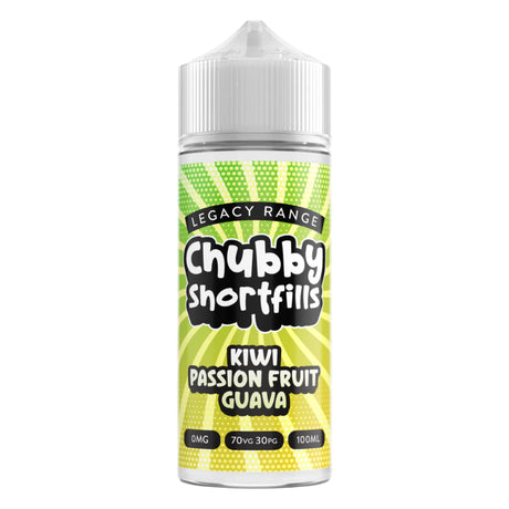 Kiwi Passionfruit Guava 100ml Shortfill by Chubby Shortfill Legacy Range - Ape Vapes