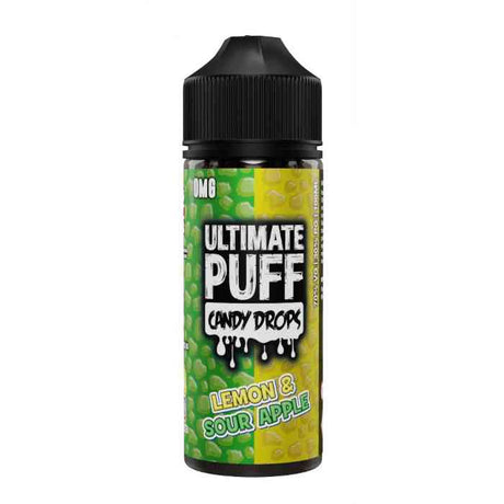 Lemon & Sour Apple 100ml Shortfill by Ultimate Puff Candy Drops - Ape Vapes