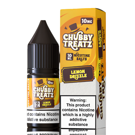 Lemon Drizzle Nic Salt E-liquid by Chubby Treatz - Ape Vapes