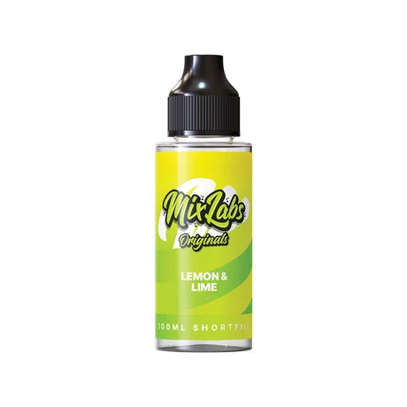 Lemon Lime 100ml Shortfill By Mix Labs Originals - Ape Vapes