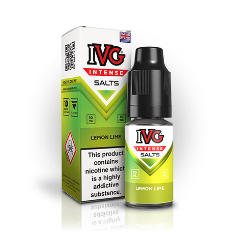 Lemon Lime 10ml Nic Salt by IVG Intense - Ape Vapes
