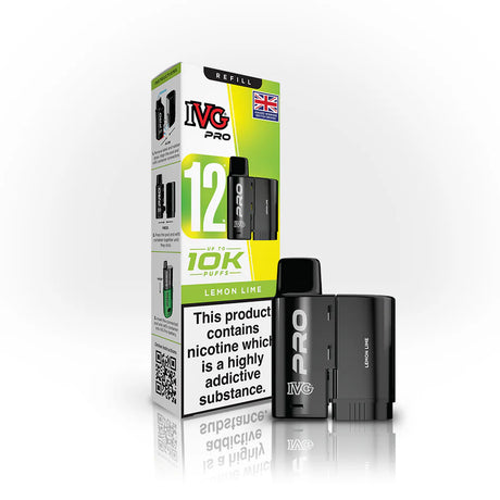 Lemon Lime IVG Pro 12 Replacement Prefilled Pod by IVG - Ape Vapes
