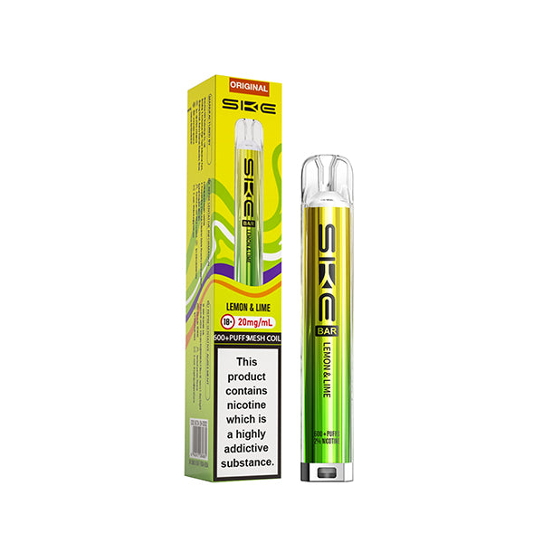 Lemon Lime SKE Bar 600 Pre Filled Pod Kit - Ape Vapes
