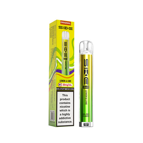 Lemon Lime SKE Bar 600 Pre Filled Pod Kit - Ape Vapes