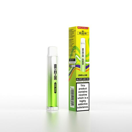 Lemon Lime SKE Crystal Pro 600 Prefilled Pod Vape Kit - Ape Vapes
