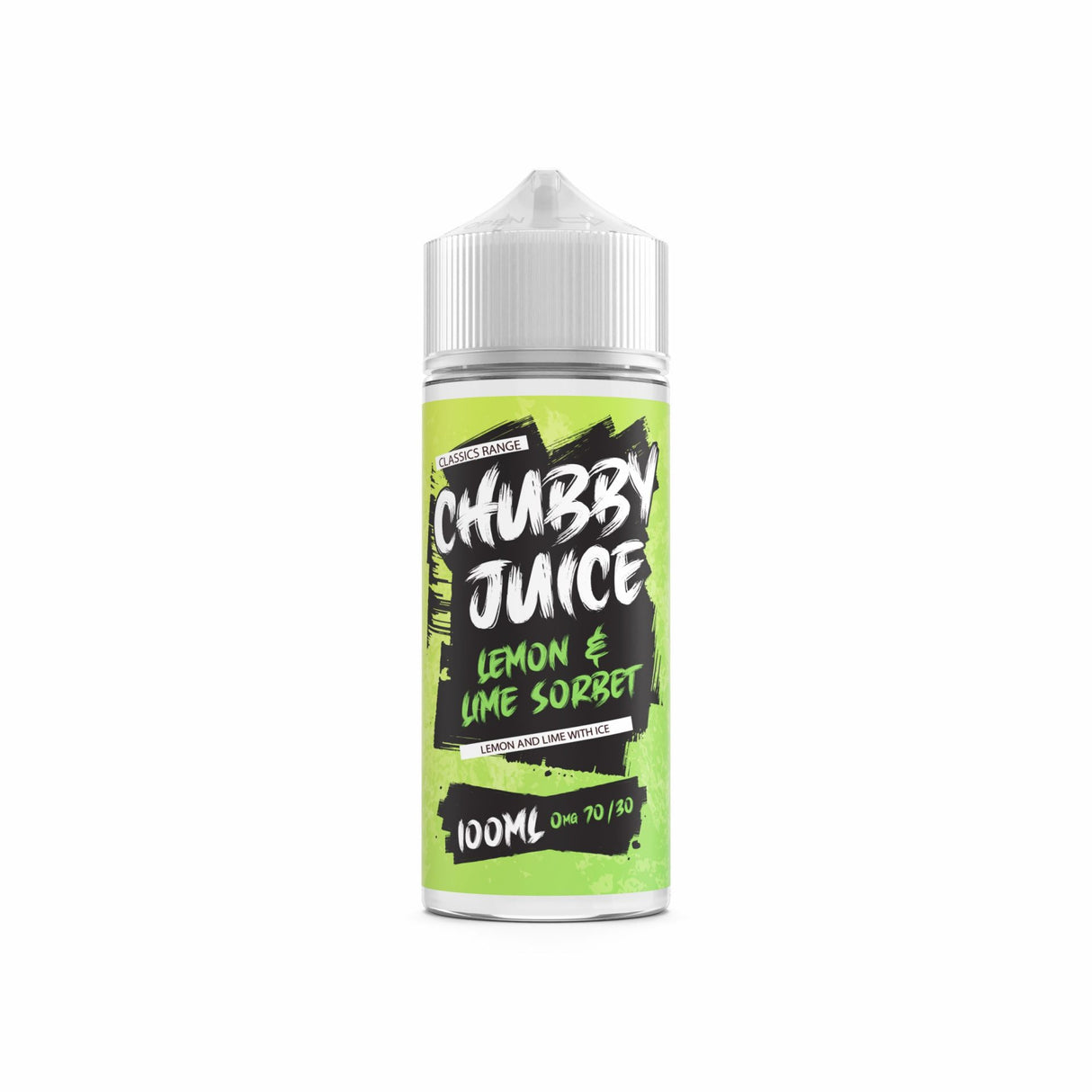 Lemon & Lime Sorbet 100ml & 200ml Shortfill by Chubby Juice - Ape Vapes