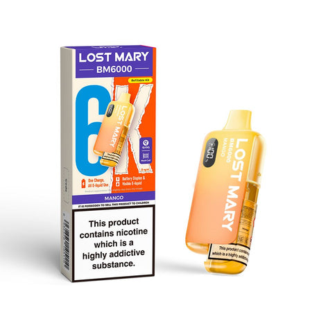 Mango Lost Mary BM6000 Prefilled Pod Kit - Ape Vapes