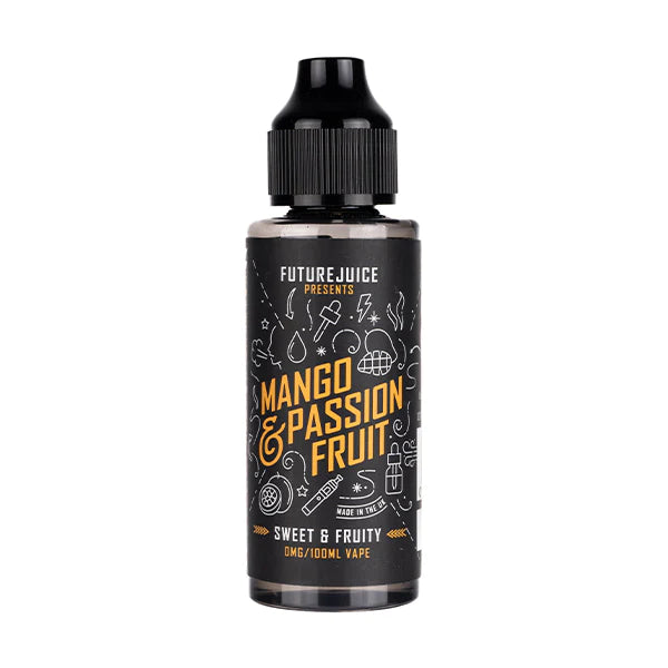 Mango Passion Fruit 100ml Shortfill E-Liquid by Future Juice - Ape Vapes