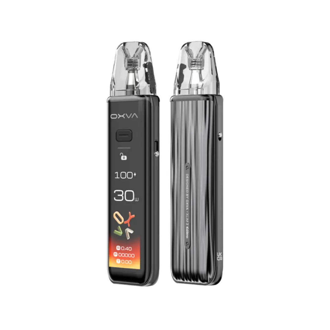 Metal Grey Xlim 3 Ultra Pod Kit by OXVA - Ape Vapes