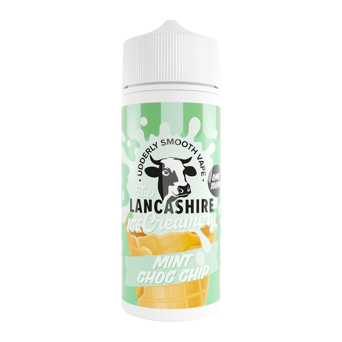 Mint Choc Chip 100ml Shortfill by Lancashire Ice Creamery - Ape Vapes