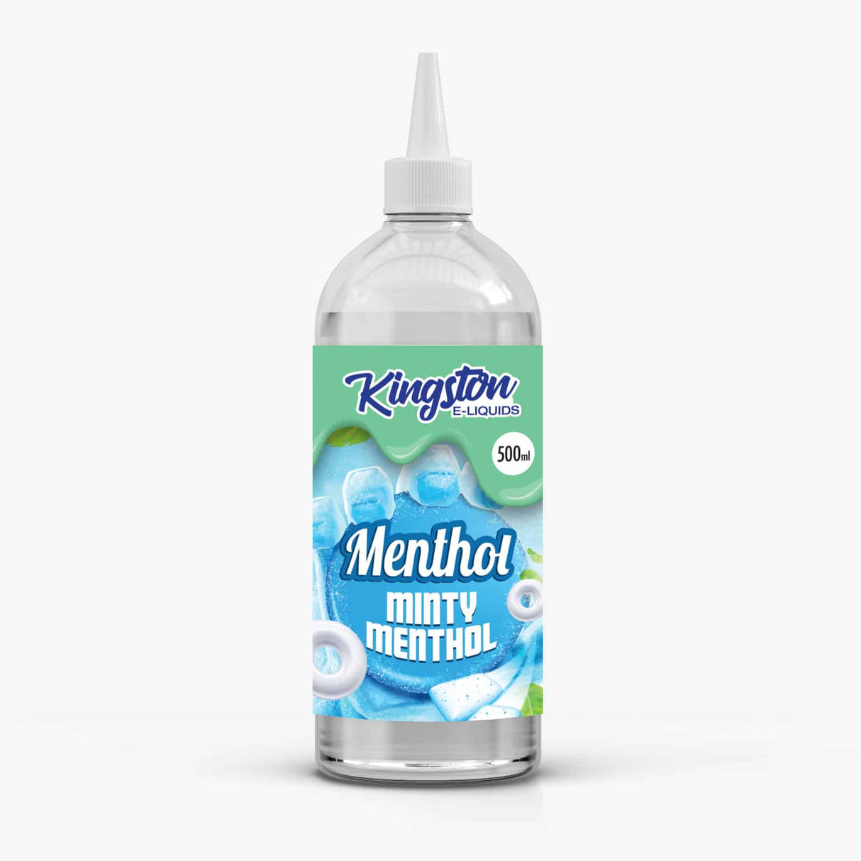 Minty Menthol 500ml Shortfill by Kingston - Ape Vapes