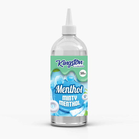 Minty Menthol 500ml Shortfill by Kingston - Ape Vapes