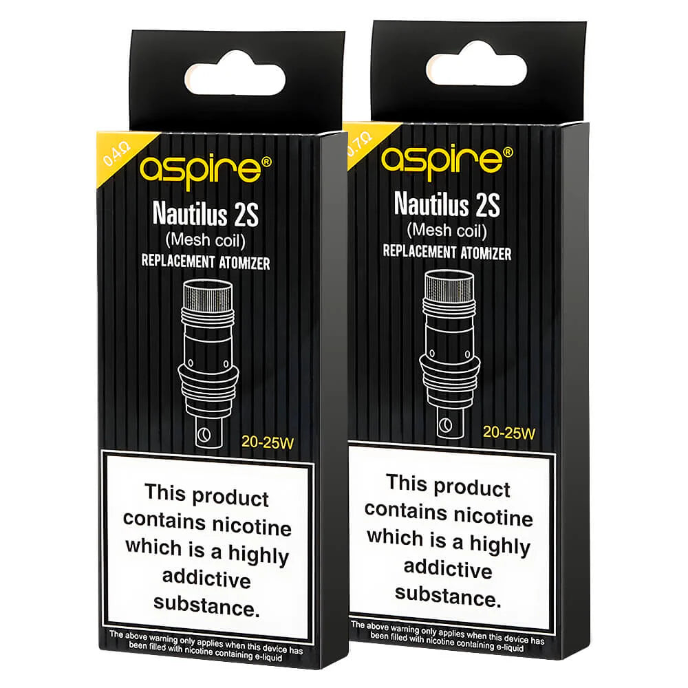 Nautilus 2S mesh Replacement Coils by Aspire - 5 Pack - Ape Vapes