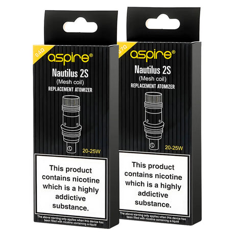 Nautilus 2S mesh Replacement Coils by Aspire - 5 Pack - Ape Vapes