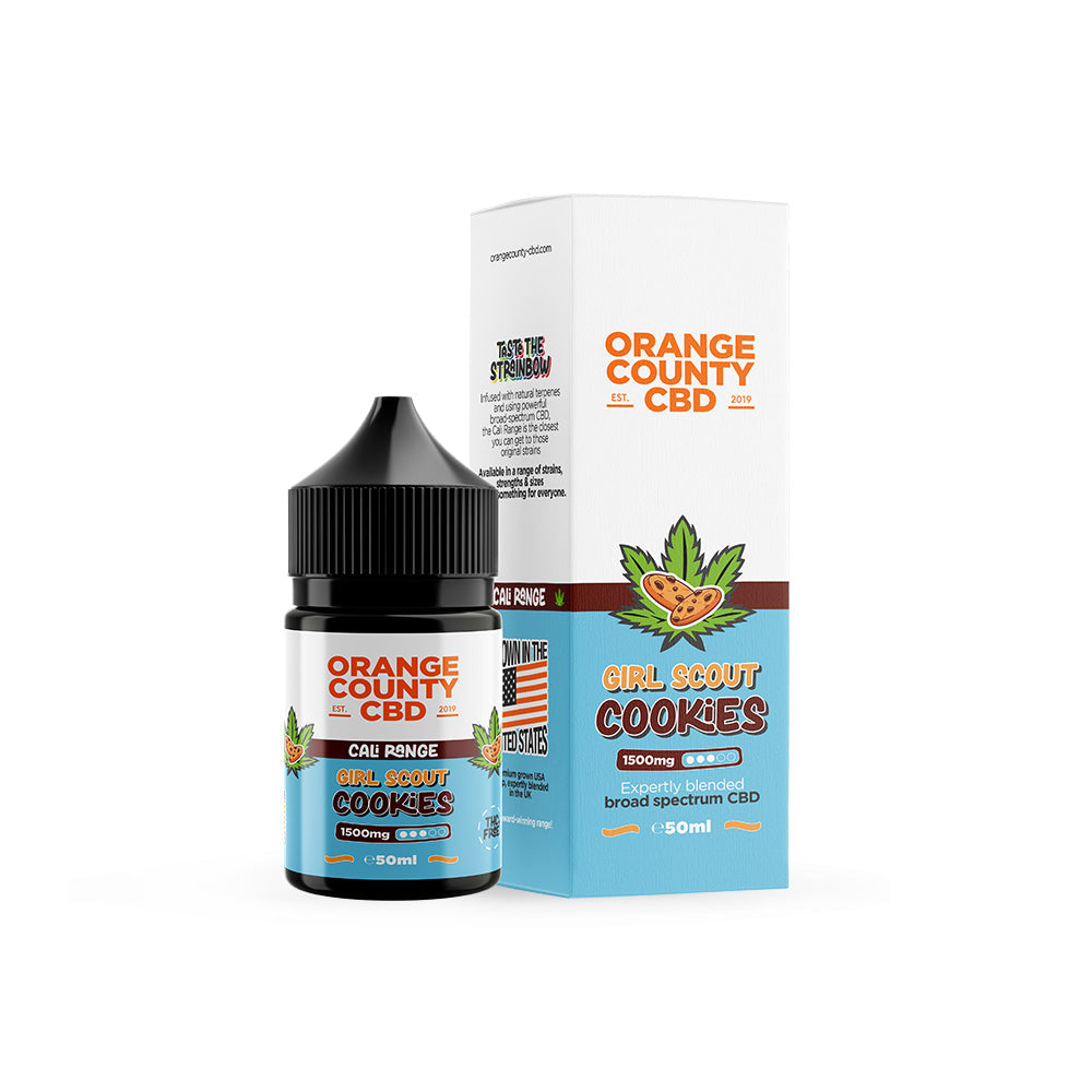 GIRL SCOUT COOKIES CBD E-LIQUID BY ORANGE COUNTY - Ape Vapes