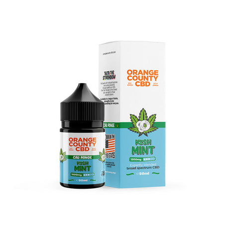 KUSH MINT CBD E-LIQUID BY ORANGE COUNTY - Ape Vapes