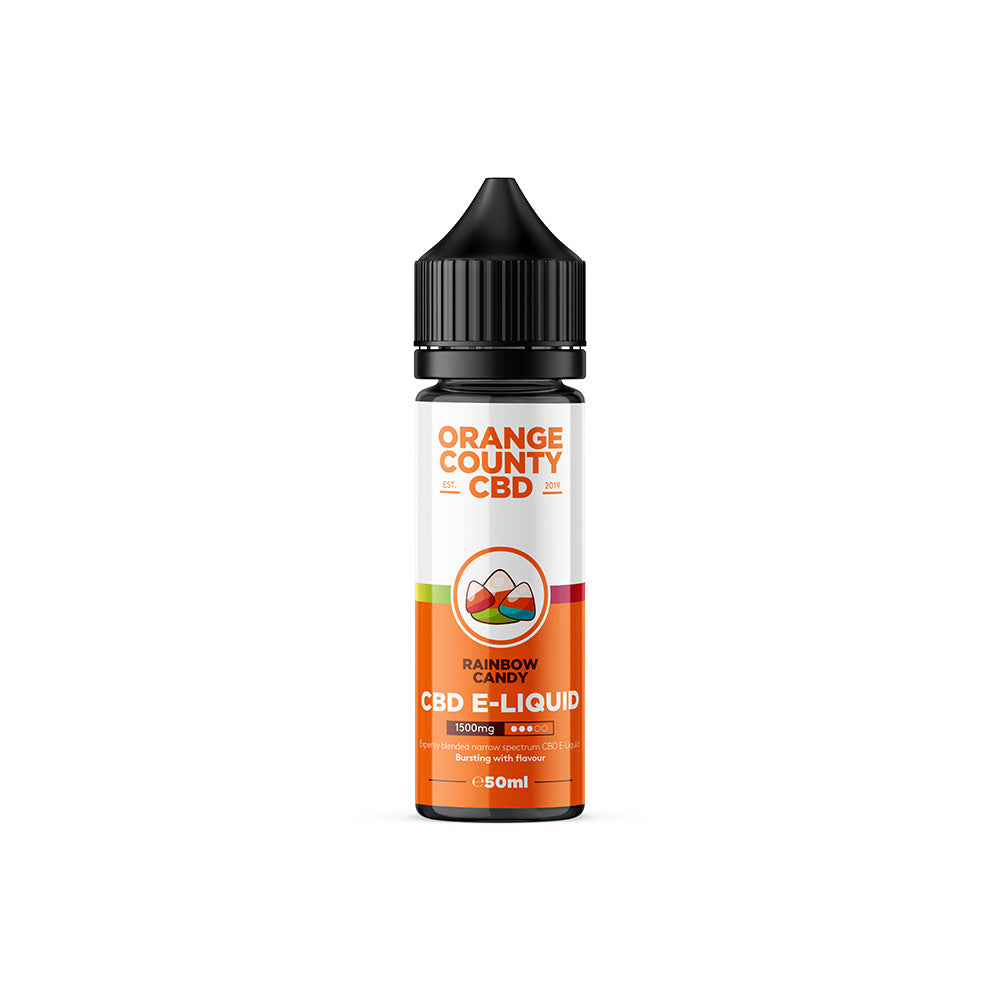 RAINBOW CANDY CBD ELIQUID BY ORANGE COUNTY - Ape Vapes