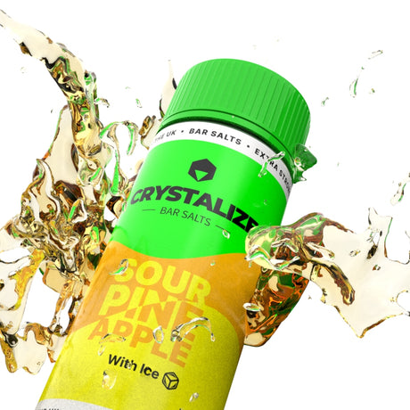 Pineapple Sour Ice 120ml Longfill by Crystalize - Ape Vapes