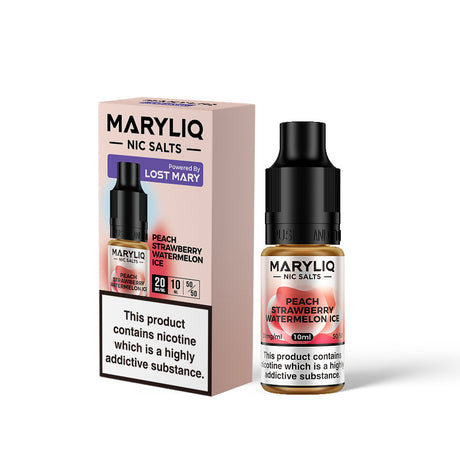 Peach Strawberry Watermelon Nic Salt - Maryliq by Elf Bar - Ape Vapes
