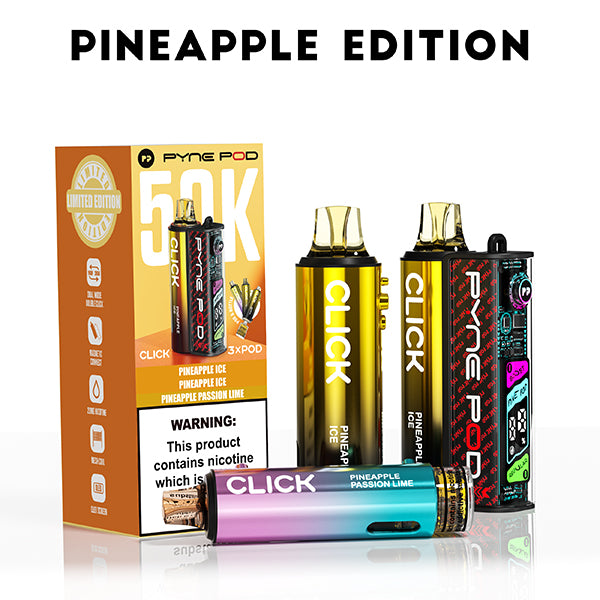 Pineapple Edition Pyne Pod Click 50K Vape Kit - Ape Vapes