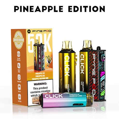 Pineapple Edition Pyne Pod Click 50K Vape Kit - Ape Vapes