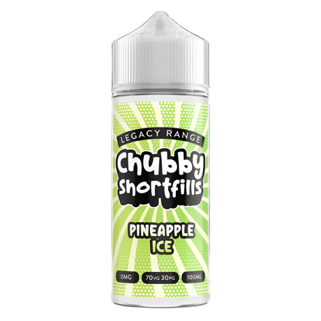 Pineapple Ice 100ml Shortfill by Chubby Shortfill Legacy Range - Ape Vapes