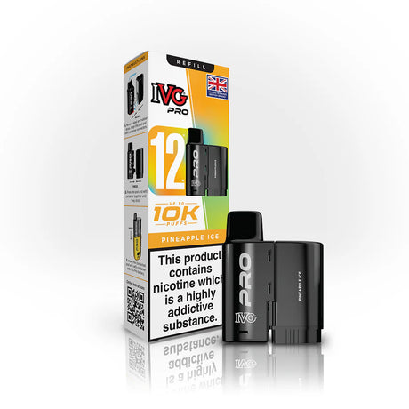 Pineapple Ice IVG Pro 12 Replacement Prefilled Pod by IVG - Ape Vapes