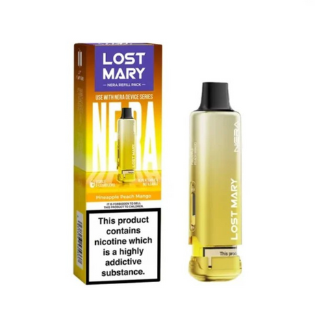 Pineapple Peach Mango Nera 15k Refill Pack Lost Mary - Ape Vapes