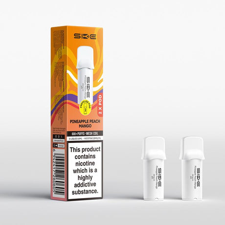 Pineapple Peach Mango SKE Crystal Pro 600 Prefilled Pods - Ape Vapes