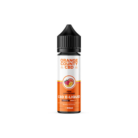 Pink Lemonade CBD E-Liquid by Orange County 1500mg 50ml - Ape Vapes