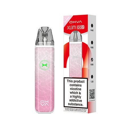 Pink Ripple Xlim Go 2 Pod Kit by OXVA - Ape Vapes