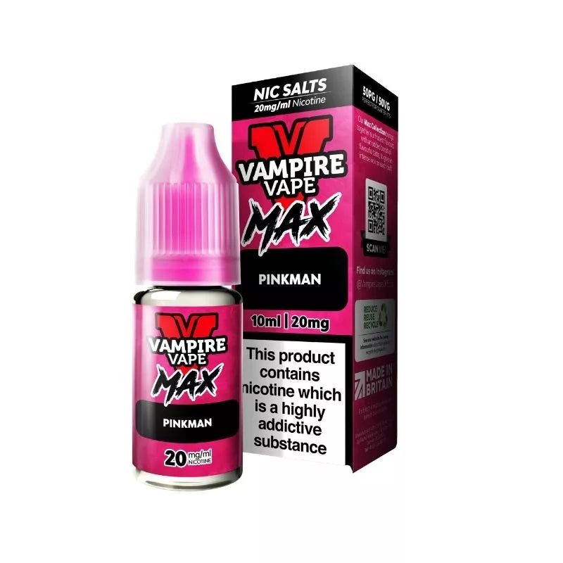 Pinkman Nic Salt by Vampire Vape Max - Ape Vapes