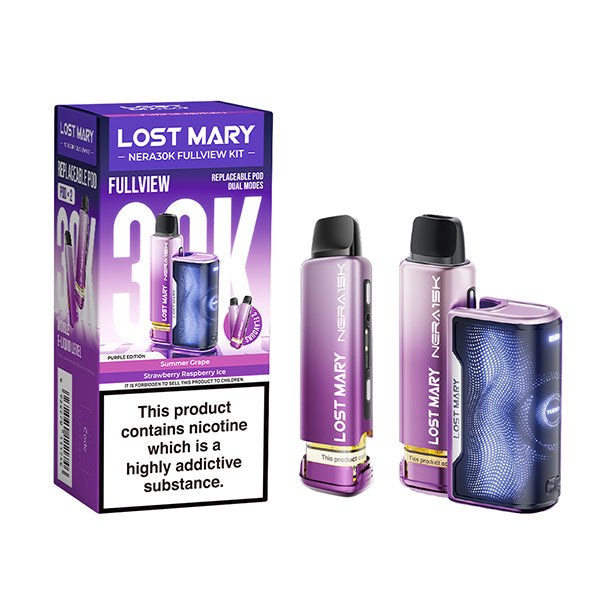 Purple Edition Nera 30k Prefilled Kit Lost Mary -Ape Vapes