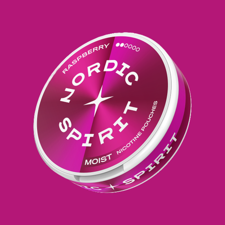 Raspberry Nicotine Pouches by Nordic Spirit - Ape Vapes